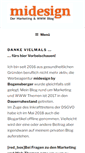 Mobile Screenshot of midesign.at